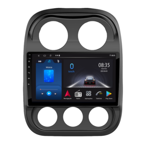 Central Multimidia OCTAULTRA JEEP COMPASS 10" 2011/16