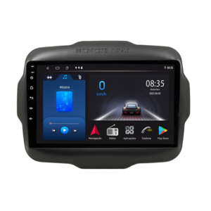 Central Multimidia OCTAULTRA JEEP RENEGADE 9" 2015/2021